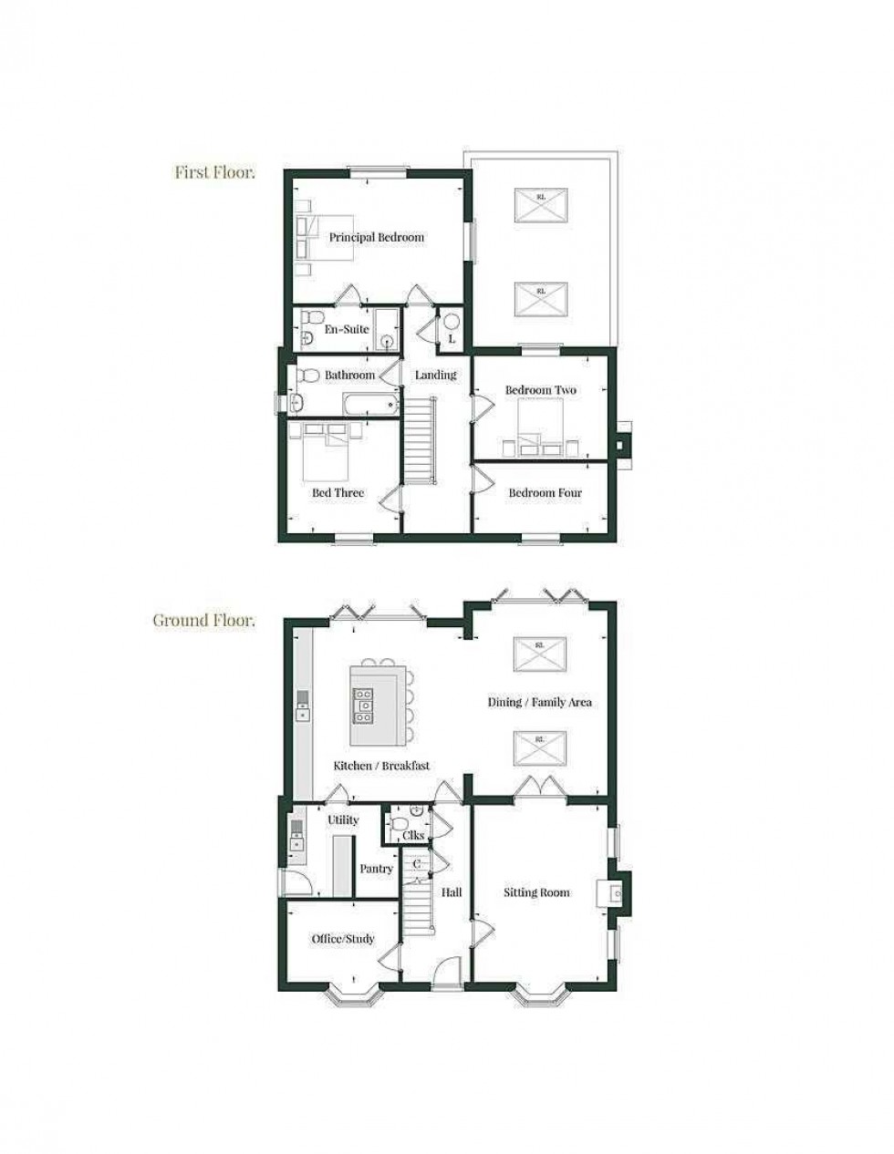 Floorplan for ** RESERVE NOW! - CALL TO VIEW! ** 'Winchester', Brettenham Grove, Old School Corner, Brettenham, IP7