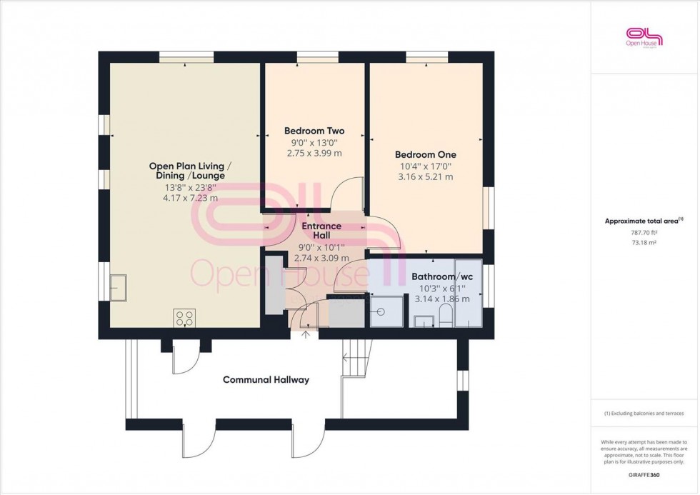 Floorplan for Seaview Court, Seaview Road