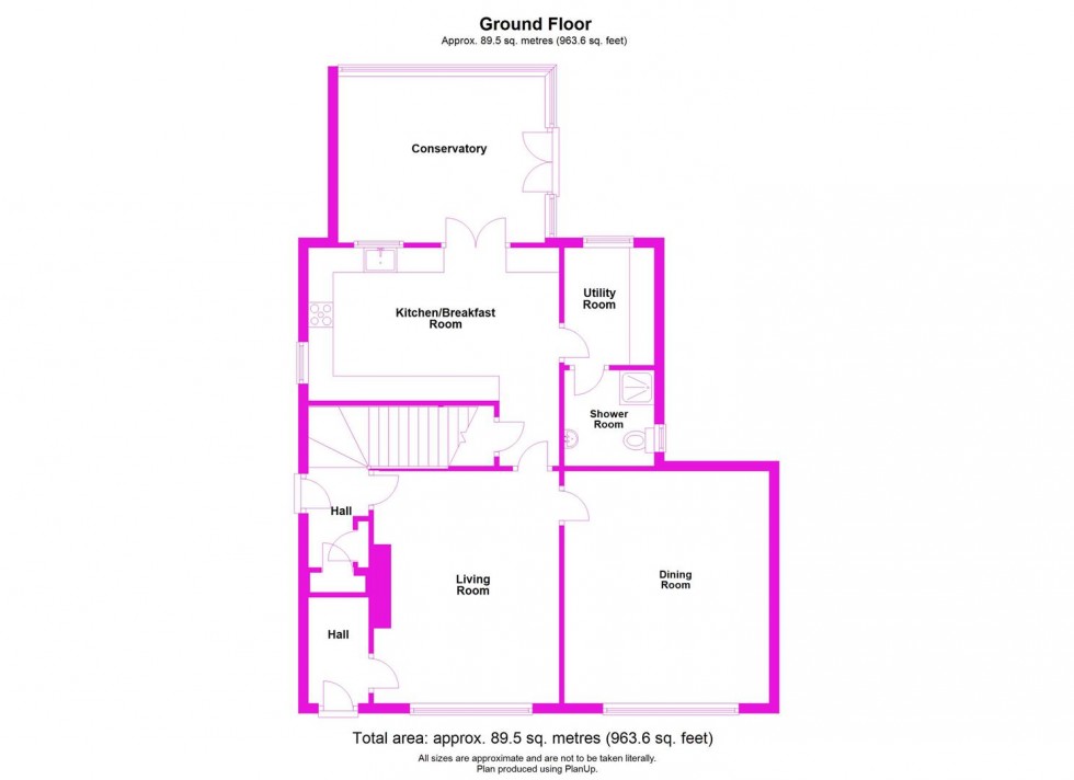 Floorplan for High Street, Malpas