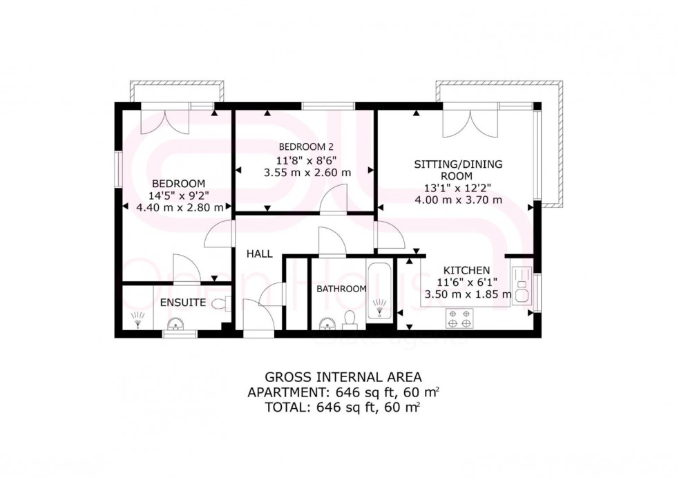Floorplan for Claudius Walk, Northstowe
