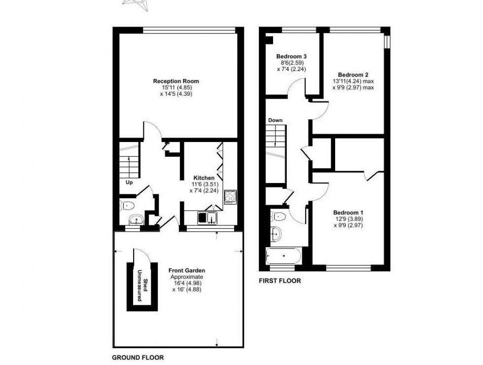 Floorplan for Draper Close, Belvedere