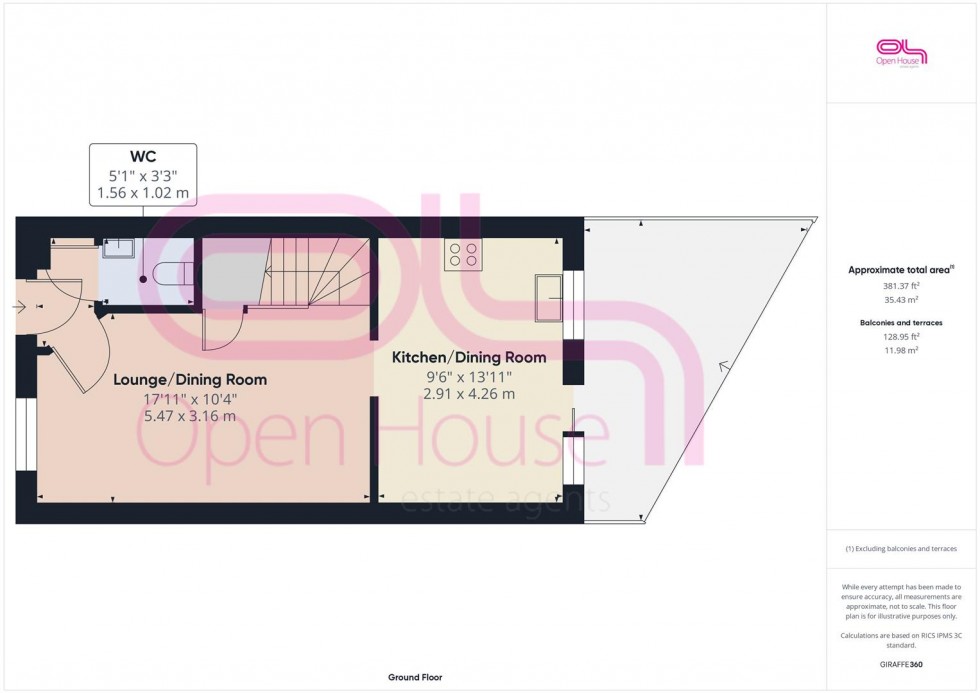 Floorplan for Westview Close, Peacehaven