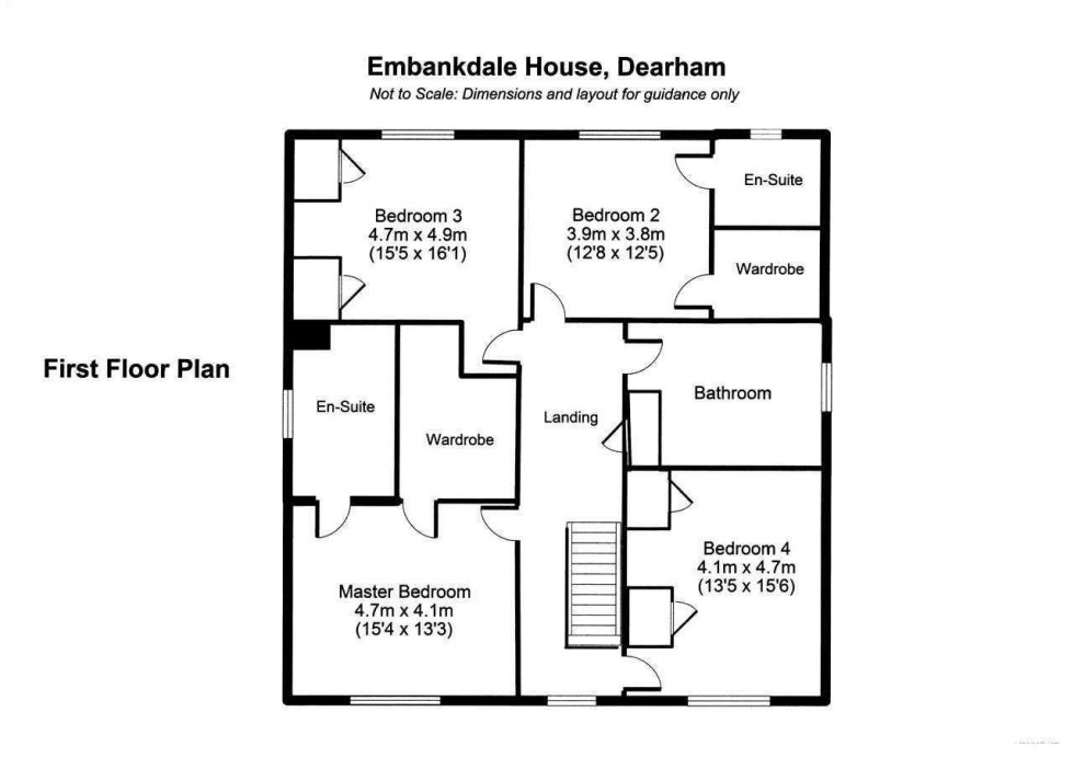 Floorplan for Town Head, Dearham