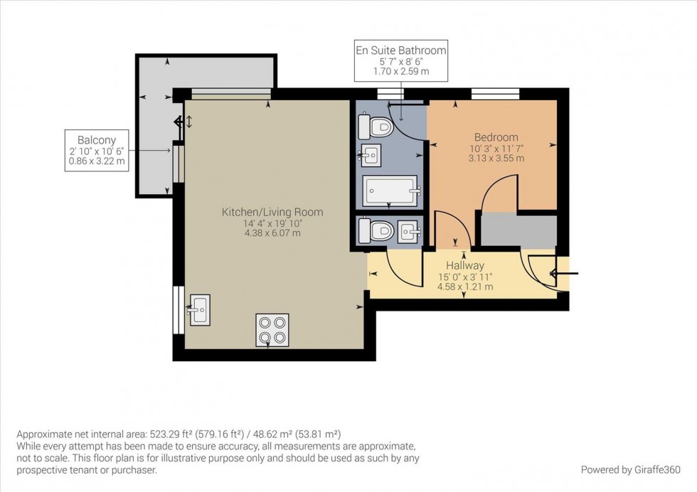 Floorplan for Montpelier House,27A Keymer Avenue