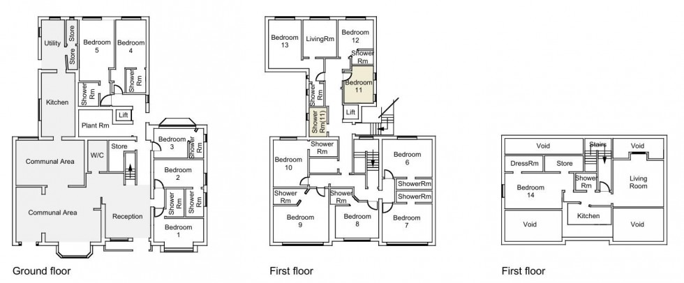 Floorplan for Birkenhead Road, Meols