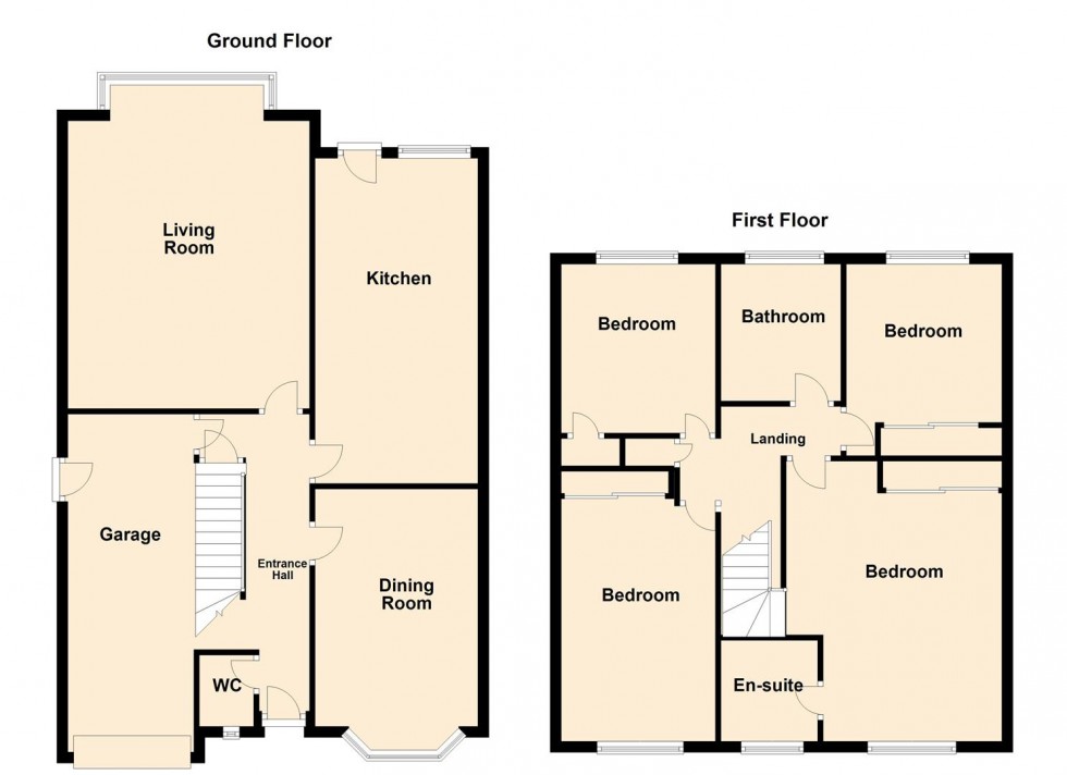 Floorplan for Christie Avenue, Stafford