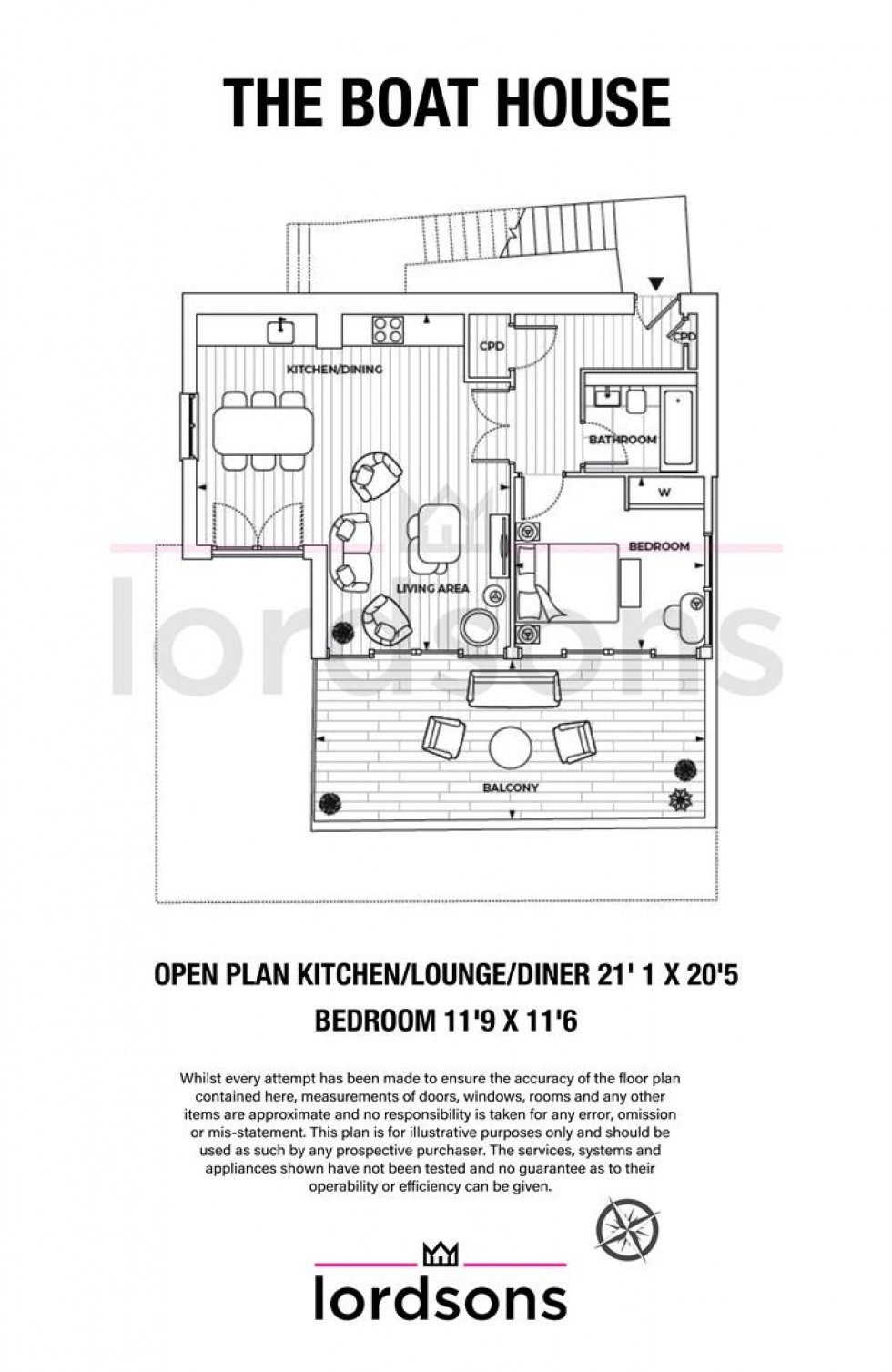 Floorplan for Western Esplanade, Southend-On-Sea
