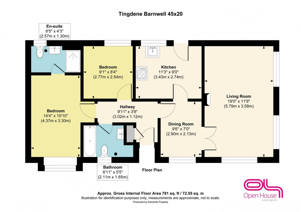 Floorplan for Moira Village