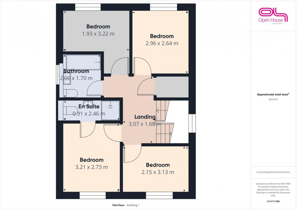 Floorplan for Sergeant Way, Stafford