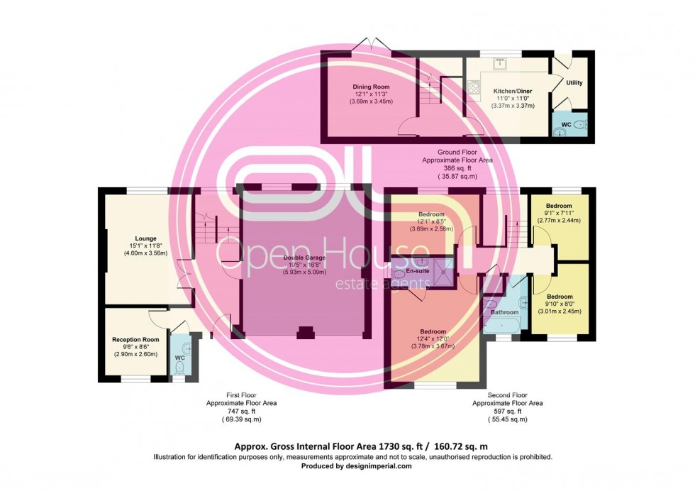 Floorplan for Doveridge Road, Burton-On-Trent