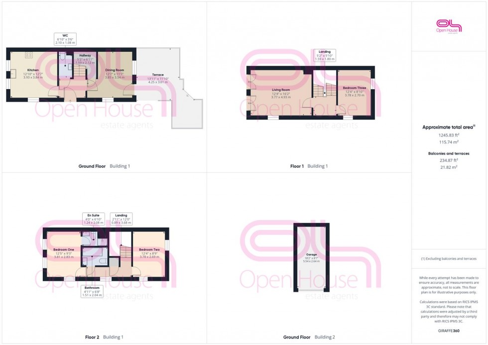 Floorplan for Montreal Close, Peacehaven