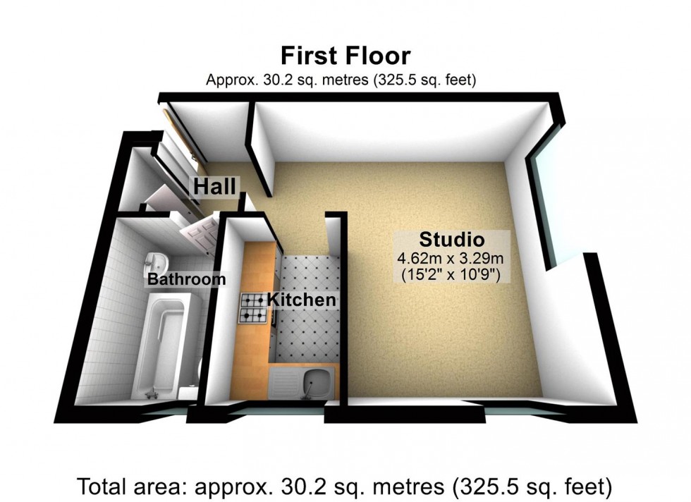 Floorplan for Hardwicke Lodge, Tennyson Road,,Worthing
