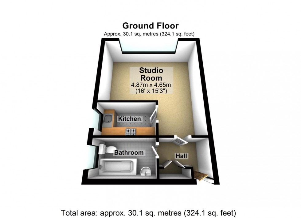 Floorplan for Hardwick Lodge