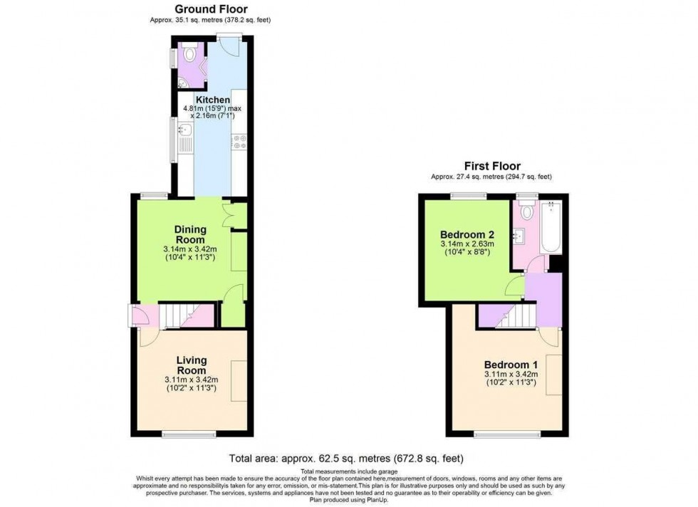 Floorplan for Crawley Road,,Horsham