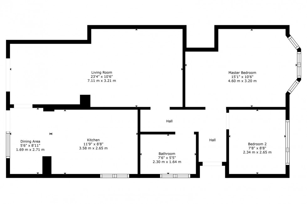 Floorplan for Rosliston Road South, Drakelow