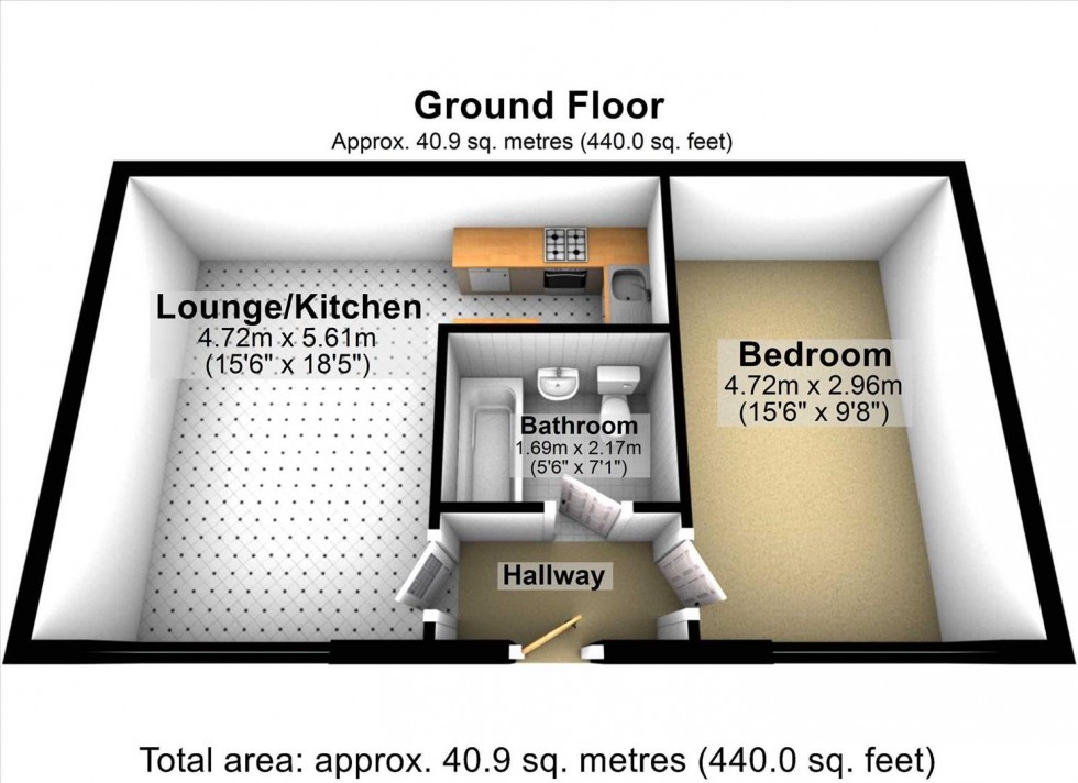 Floorplan for Marik Mews, Selden Lane