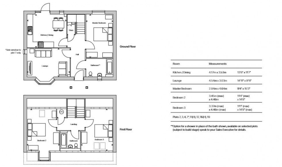 Floorplan for Craythorne Road, Rolleston on Dove, Burton on Trent