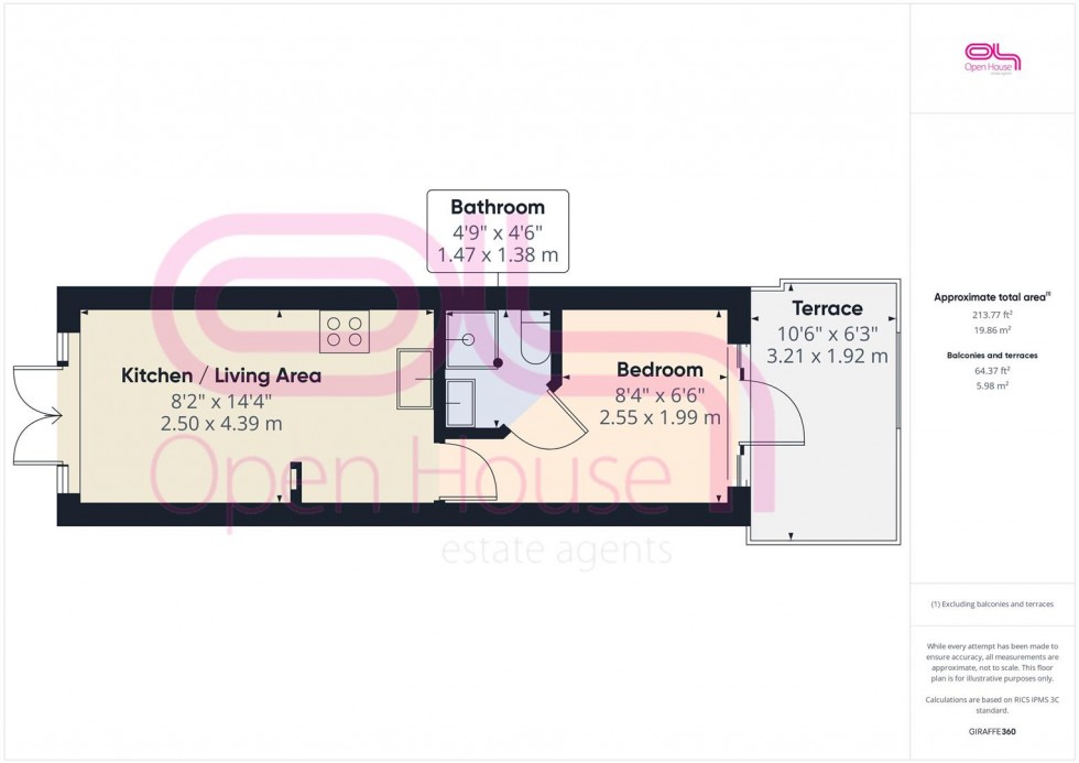 Floorplan for Eastbourne Road, Seaford