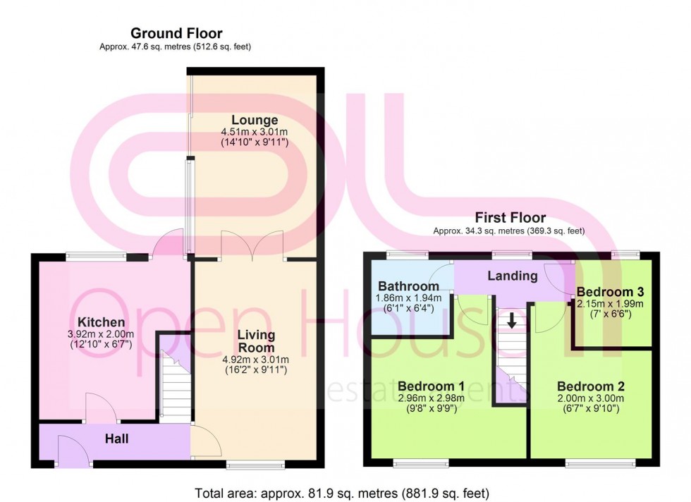 Floorplan for Venice Street, Bolton
