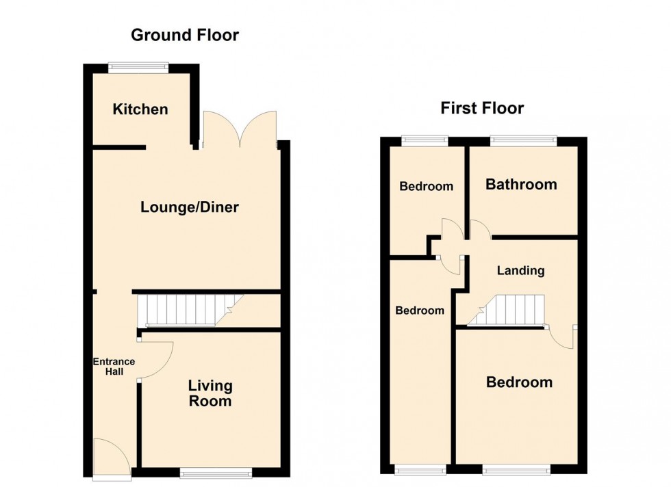 Floorplan for Albert Terrace, Stafford