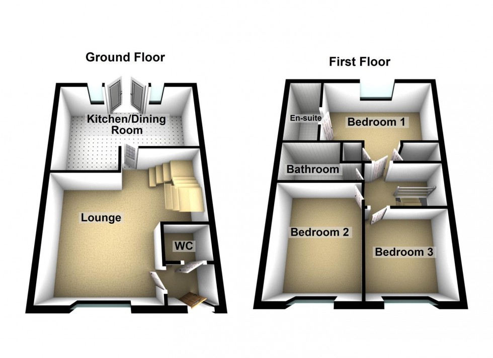 Floorplan for Sergeant Way, Stafford