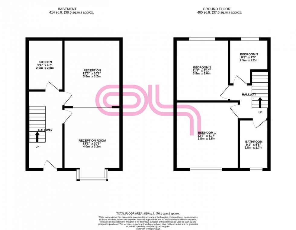 Floorplan for Nab Wood Rise, Shipley