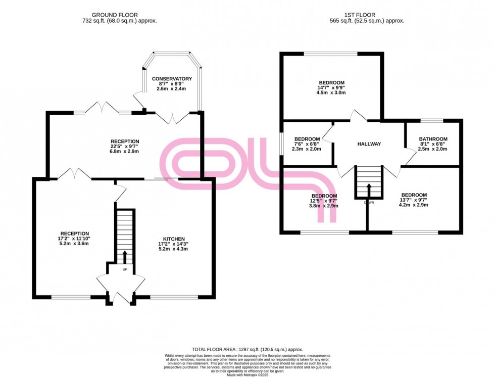 Floorplan for Highfell Rise, Keighley