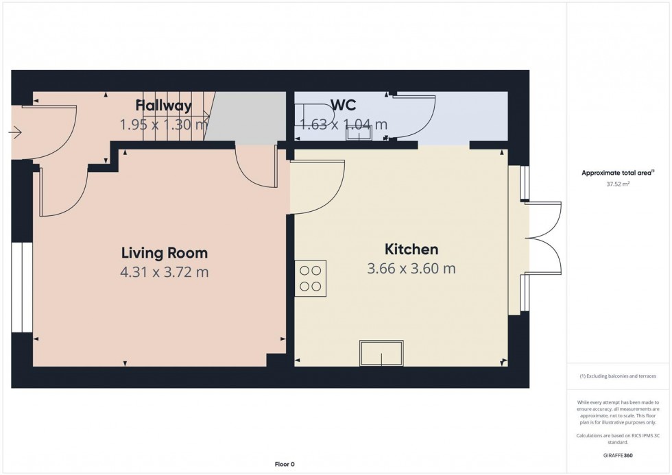 Floorplan for Bluebell Close, Anslow