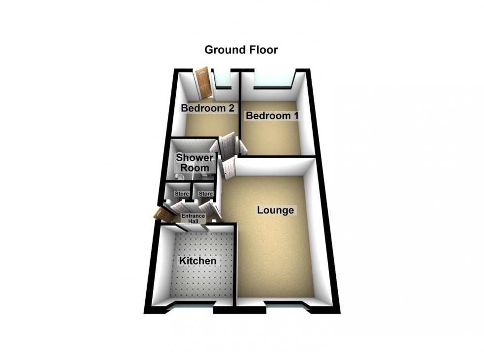 Floorplan for Middlefield, Gnosall