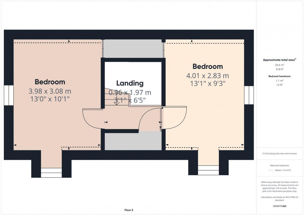 Floorplan for Harrier Way, Branston