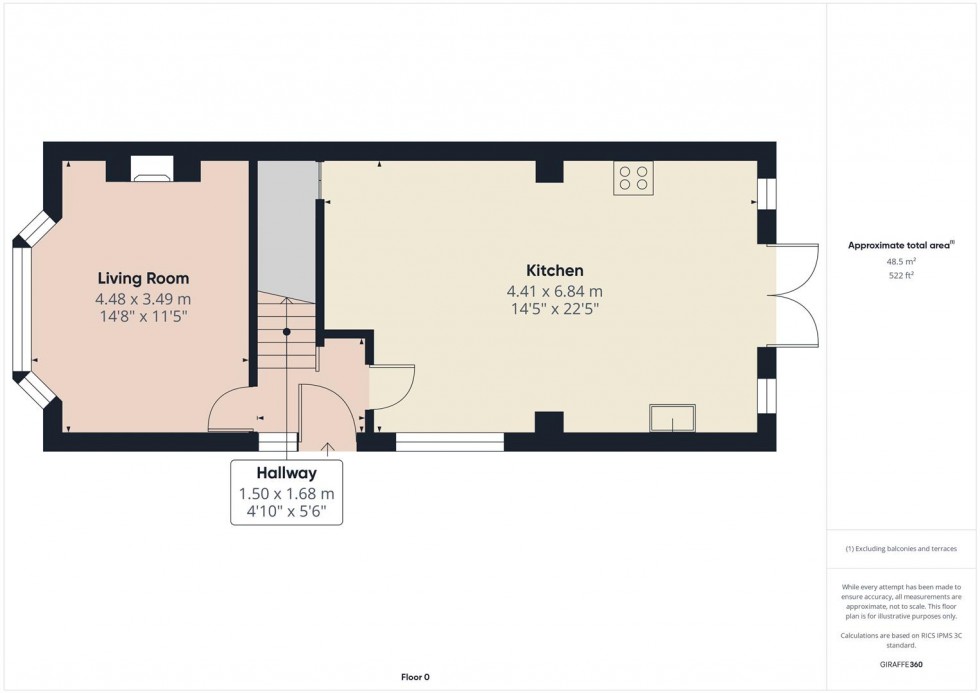Floorplan for Beech Avenue, Stretton