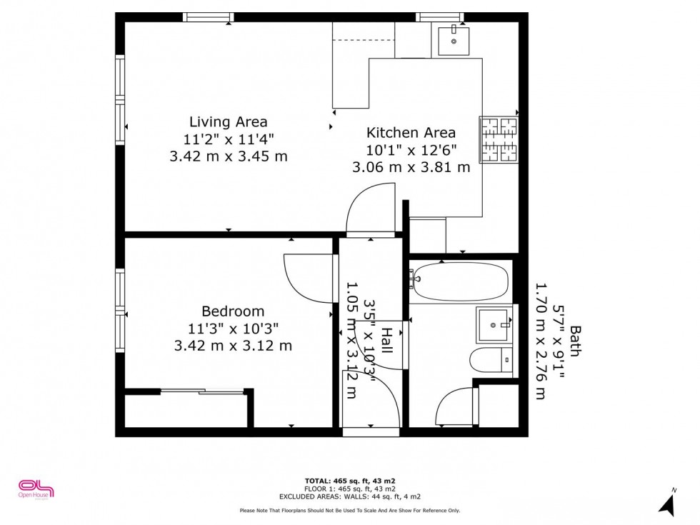 Floorplan for Thyme Street, Branston