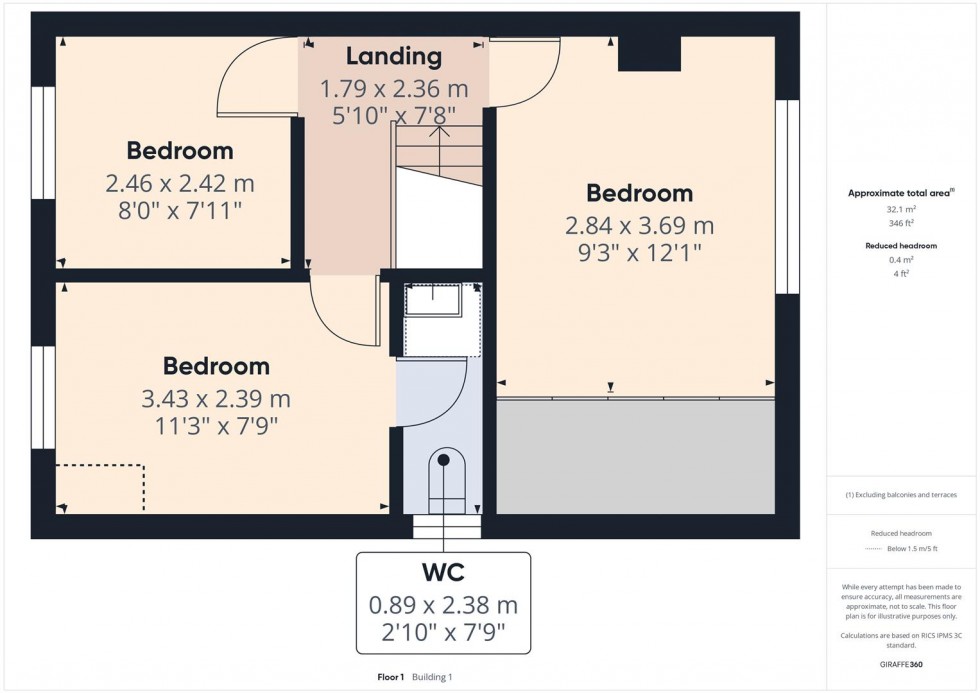 Floorplan for Thorn Street, Woodville, Swadlincote