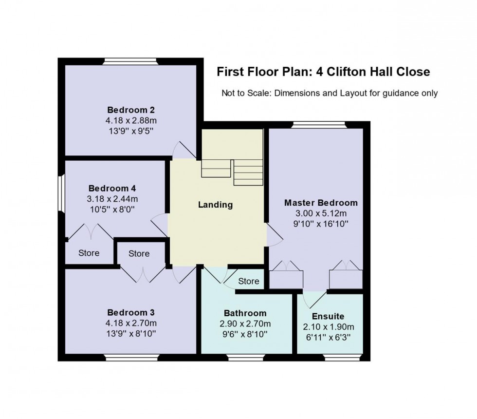 Floorplan for Clifton Hall Close, Great Clifton