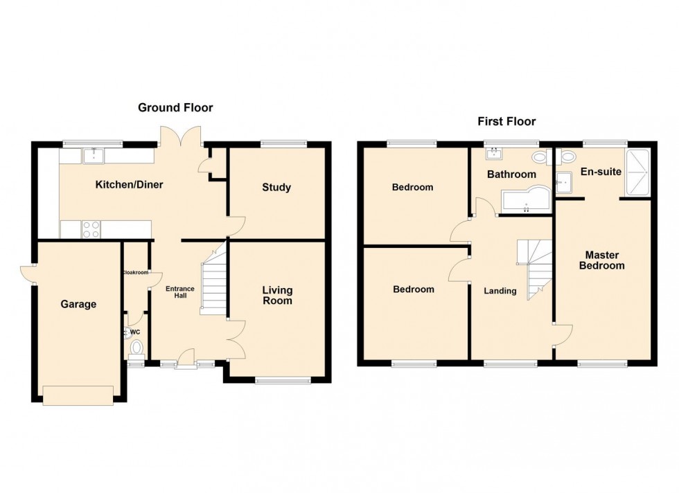 Floorplan for Brocton Road, Milford