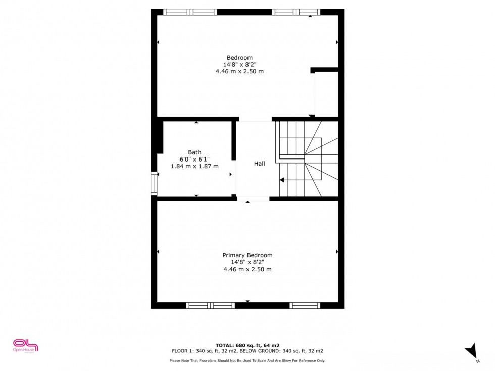 Floorplan for Furnace Lane, Castle Gresley