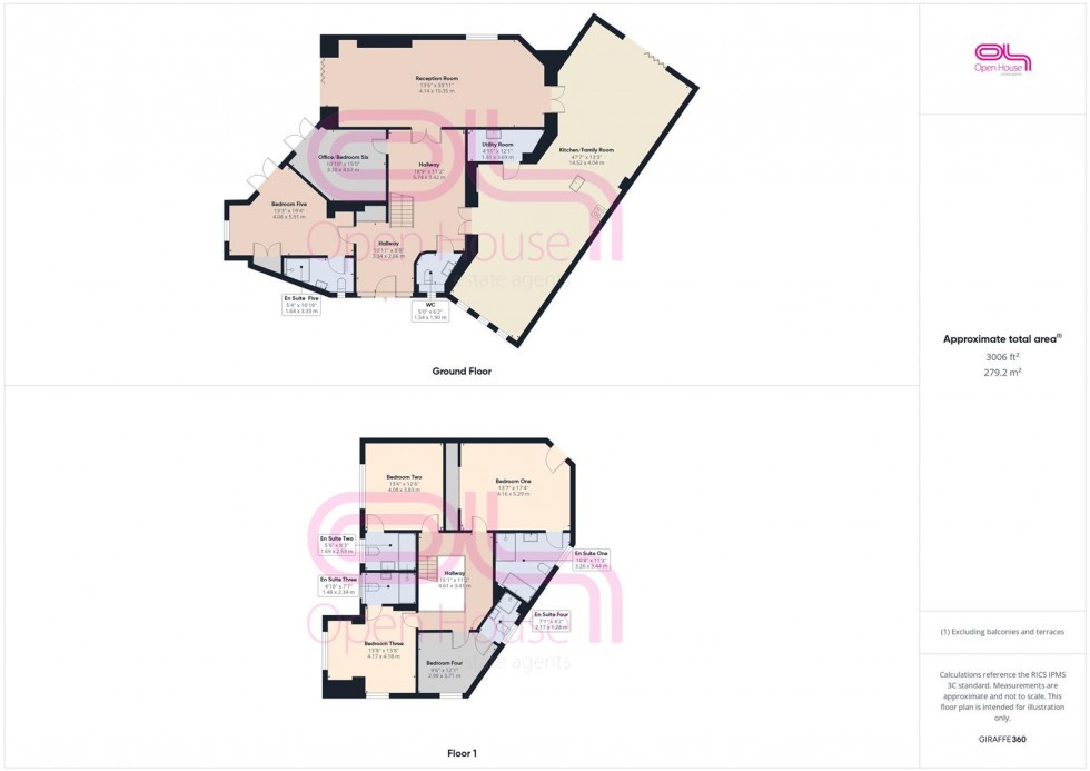 Floorplan for Radinden Manor Road, Hove
