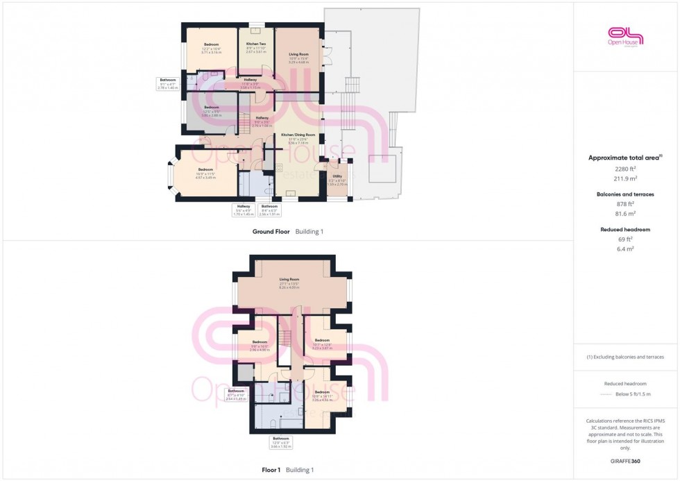 Floorplan for Fairlight Avenue, Telscombe Cliffs, Peacehaven