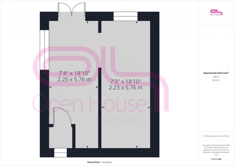 Floorplan for Fairlight Avenue, Telscombe Cliffs, Peacehaven