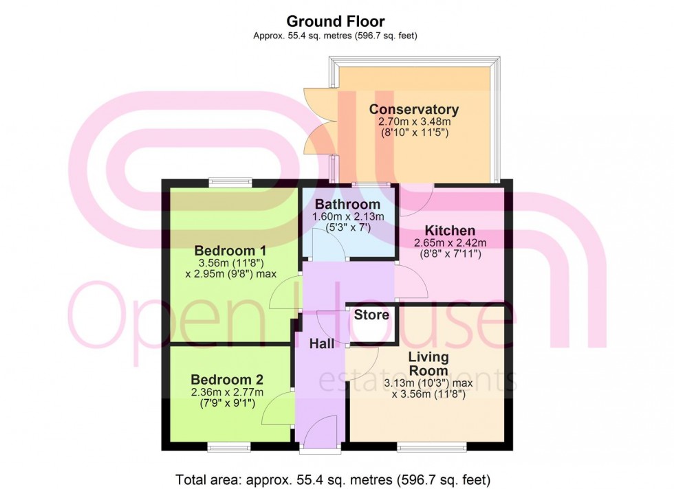 Floorplan for Raikes Way, Bolton
