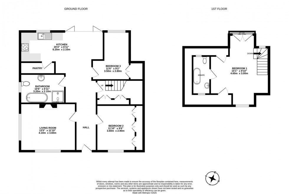Floorplan for Moor View Drive, Bingley