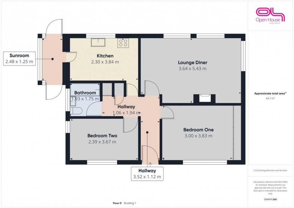 Floorplan for Creswell Grove, Stafford