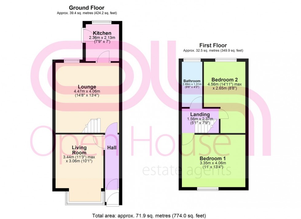Floorplan for Bernice Street, Bolton