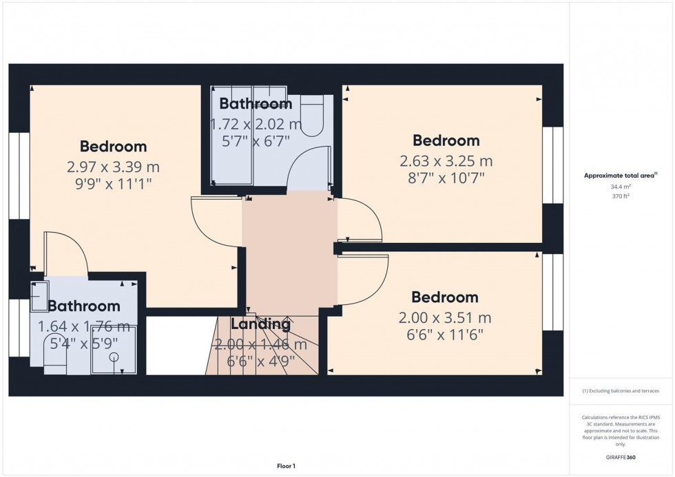Floorplan for Sharcote Drive, Stanton