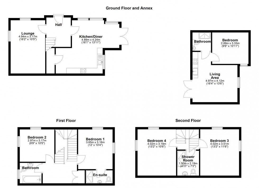 Floorplan for Hawthorn Way, Emersons Green