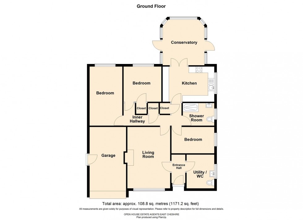 Floorplan for Beechwood, Knutsford