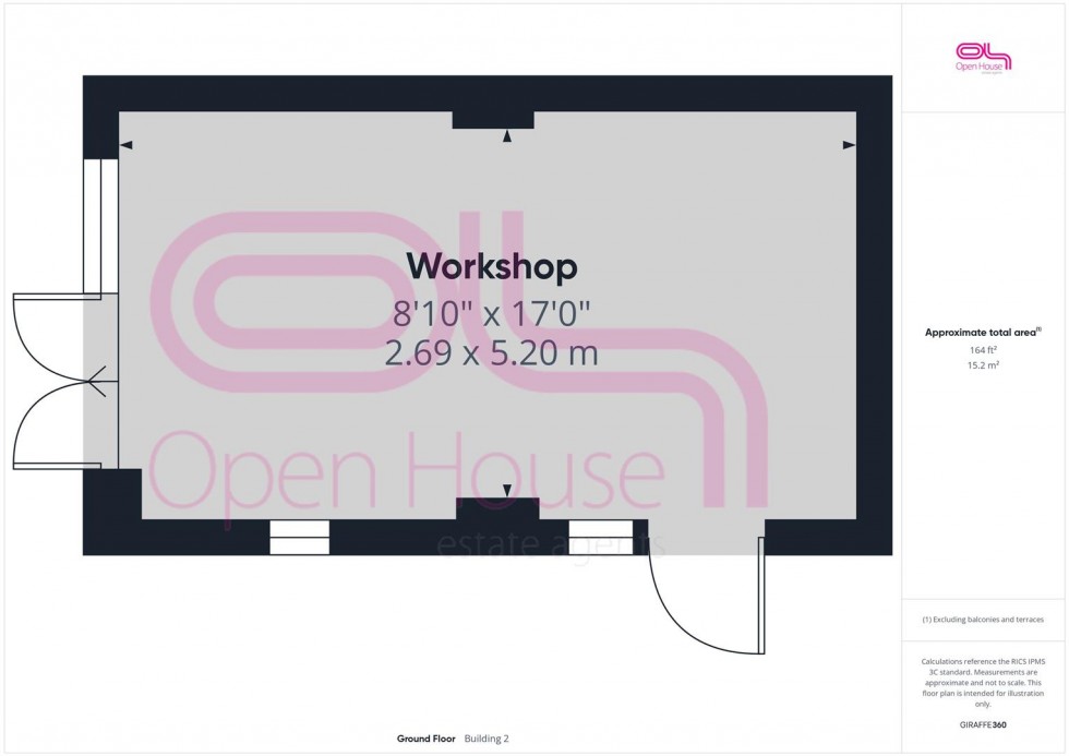 Floorplan for Malines Avenue, Peacehaven