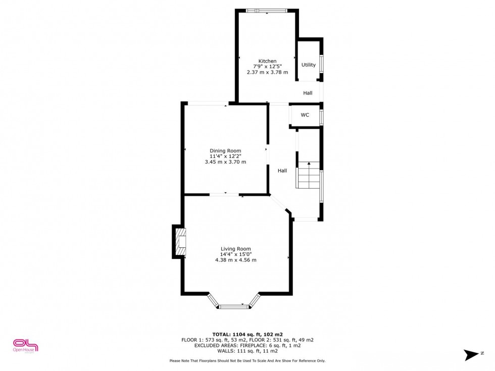 Floorplan for Springfield Road, Midway