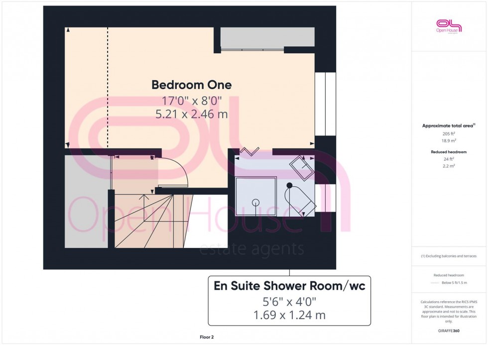 Floorplan for Broomfield Avenue Peacehaven