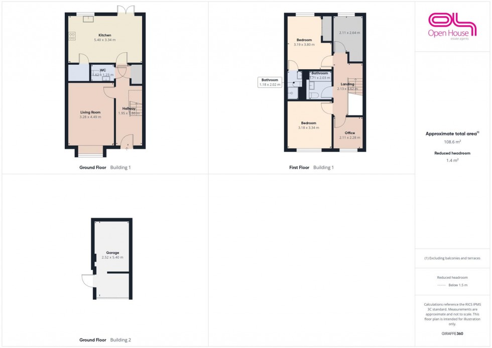 Floorplan for Jefferson Walk, Stafford